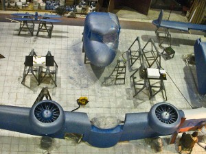 From above